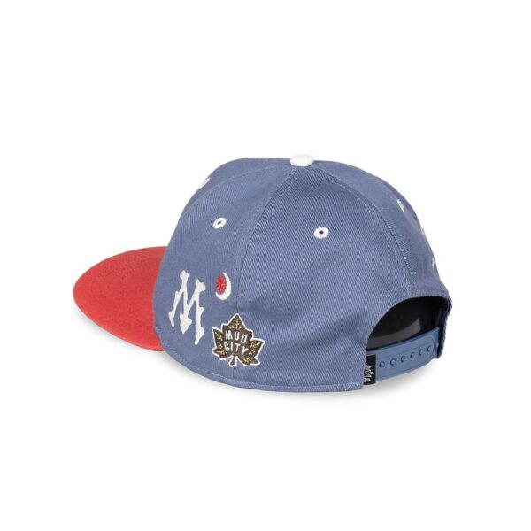 GRIMEYGorra"MUD'S THE RESIDENCE SNAPBACK CAP"color azul