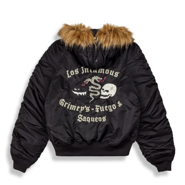 GRIMEYChaqueta"THE PLANET N-2B FLIGHT JACKET"color negro