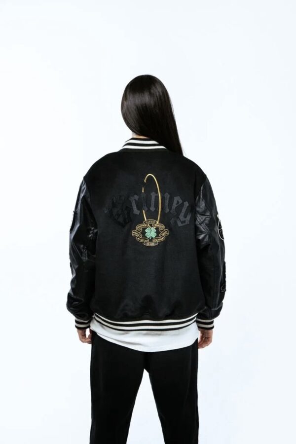 GRIMEY Chaqueta " SAOIRSE BASEBALL JACKET " color negro