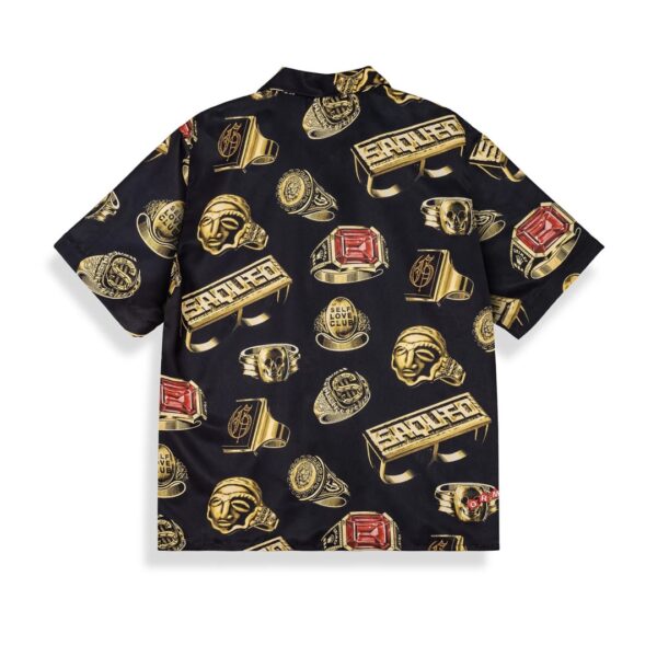 GRIMEYCamisa"THE OG TOUR BUTTON UP SHIRT"color negro