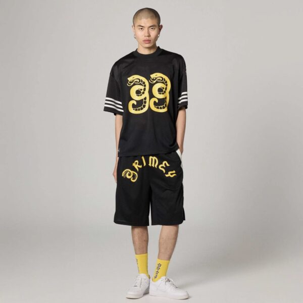 GRIMEYBermudas"DROPPIN SCIENCE BAGGY MESH SHORTS"color negro