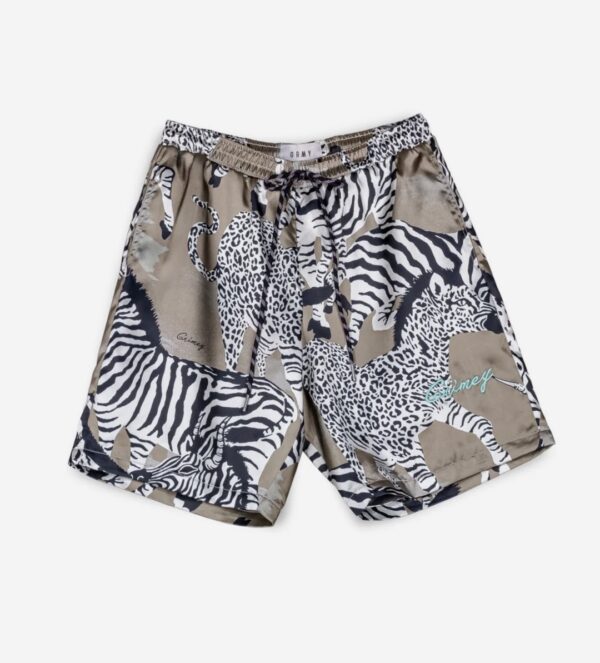 GRIMEY Bermuda " Animal Satin " color tostado