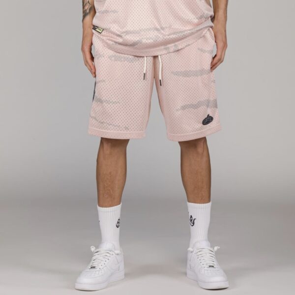 GRIMEY Bermuda " Cloven Tongues All Over Print " color crema