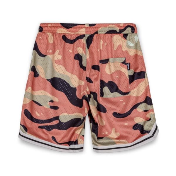 GRIMEY Bermuda " Unfollow Mesh Basket Shorts " color marron