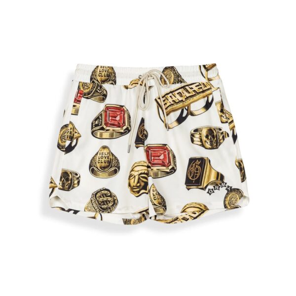 GRIMEYBañador"THE OG TOUR SWIMMING SHORTS"color blanco