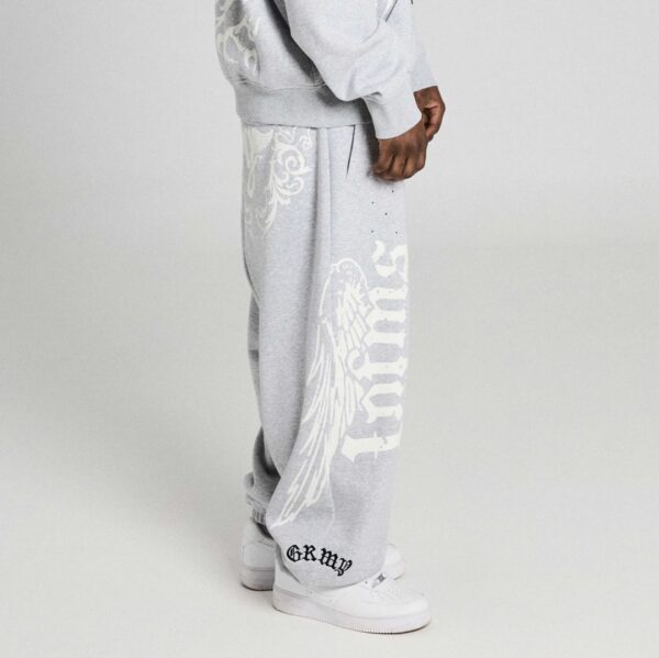 GRIMEYPantalon"CHIEF WATCHER BAGGY SWEATPANTS"color gris