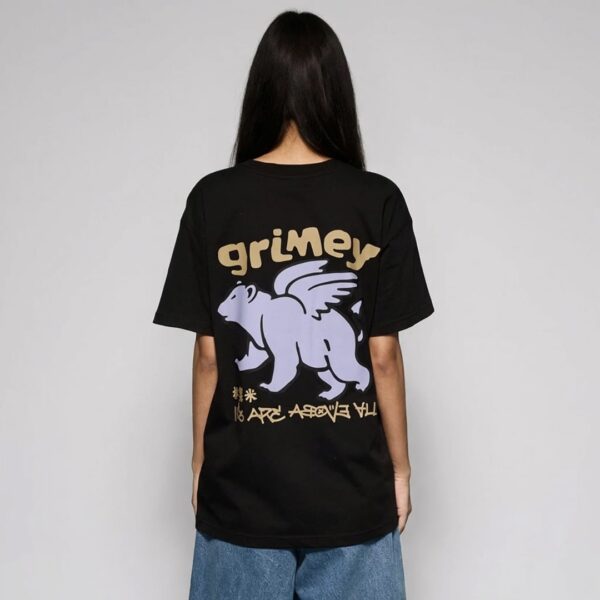 GRIMEYCamiseta"CONCREAT JUNGLE WE ARE ABOVE ALL REGULAR TEE"color negro