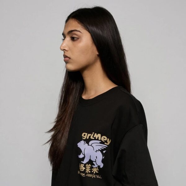 GRIMEYCamiseta"CONCREAT JUNGLE WE ARE ABOVE ALL REGULAR TEE"color negro