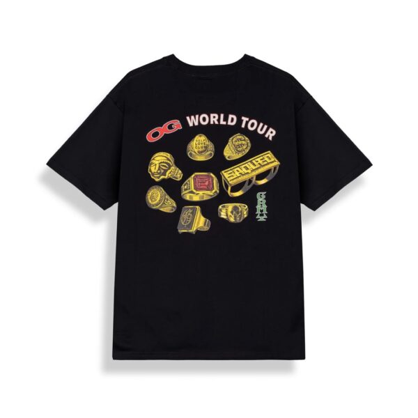 GRIMEYCamiseta"THE OG TOUR CLASSIC FIT TEE"color negro
