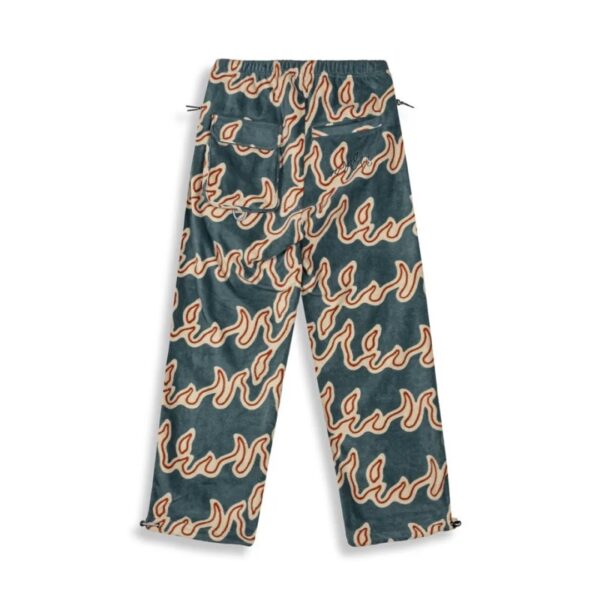 GRIMEY Pantalon " VOODOO CHILD POLAR FLEECE TRACK PANTS " color azul