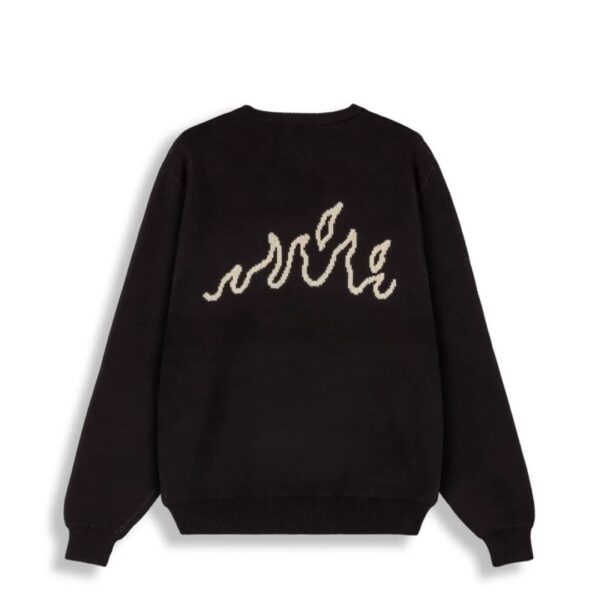 GRIMEY Sudadera " VOODOO CHILD THE TRY ME KNIT SWEATER " color negro