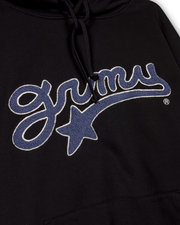 GRIMEYSudadera"MUD'S THE RESIDENCE MADRID BOXY HOODIE"color negro