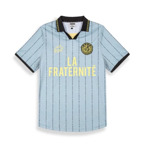 GRIMEY Camiseta " LA FRATERNITE BRULER PILLER SOCCER TEE " color azul