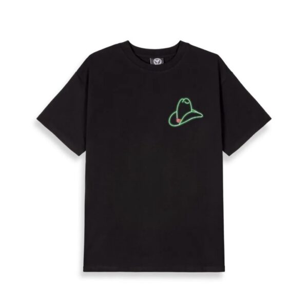 GRIMEY Camiseta " LONE HAND LUCKY LOOTER REGULAR TEE " color negro