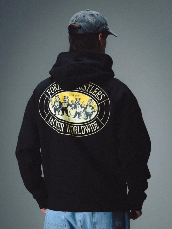 JACKERSudadera"God Father Hoodie"color negro