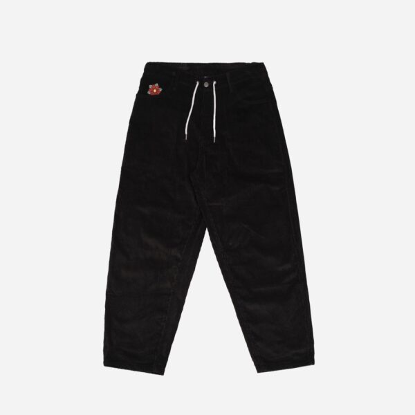 JACKERPantalon"Baiju Corduroy Baggy"color negro