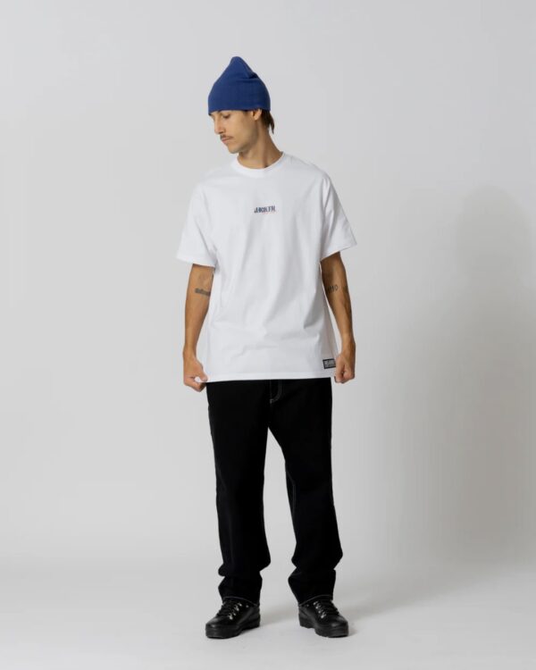 JACKER Camiseta " Fight " color blanco