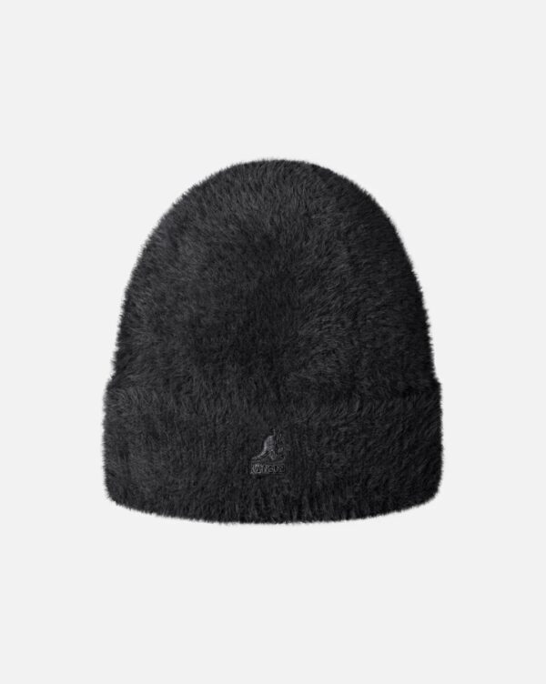 KANGOL Gorro " FAUX FUR BEANIE " color negro