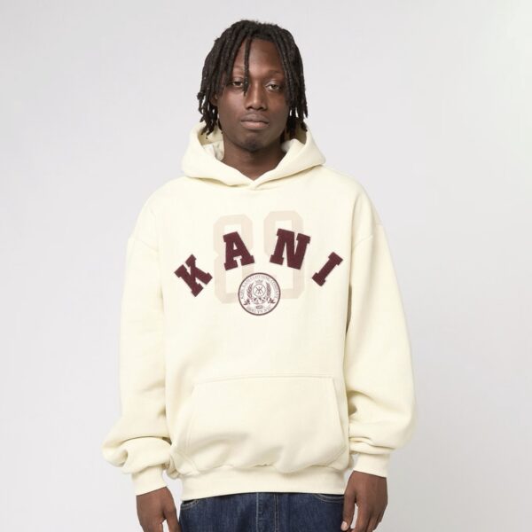 KARL KANISudadera"College 89 Os Hoodie"color beige