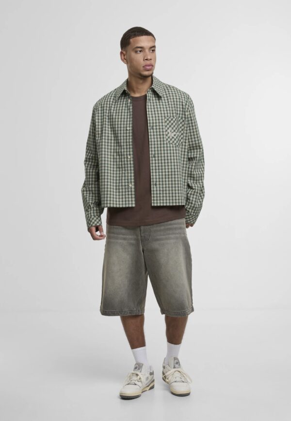 KARL KANIBermudas"OG Washed Relaxed Baggy Jorts"color gris