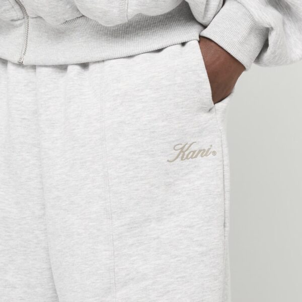KARL KANIPantalon"Kani Script Straight Leg Sweatpants"color gris