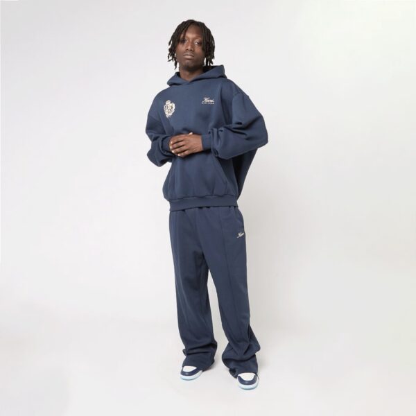 KARL KANIPantalon"Kani Script Straight Leg Sweatpants"color azul