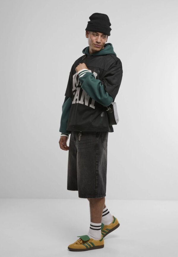 KARL KANICamiseta"Heritage Mesh Boxy Jersey"color negro