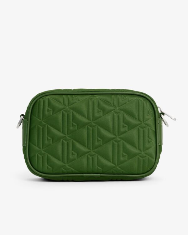 LACOSTEBolso"The Blend small reporter bag in embossed"color verde