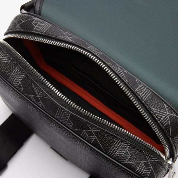 LACOSTEBolso"The Blend zipped messenger bag"color negro