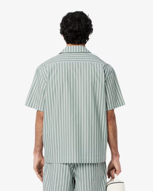 LACOSTECamisa rayas verde