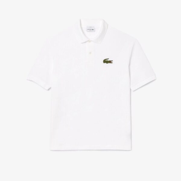 LACOSTEPolo basico blanco
