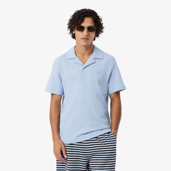 LACOSTEPolo"Regular Fit Ultra-Dry UPF50 Off Court Polo"color celeste