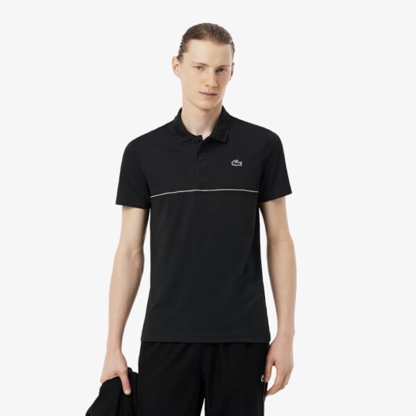 LACOSTEPolo"Regular Fit Ultra-Dry UPF50 Off Court Polo"color negro