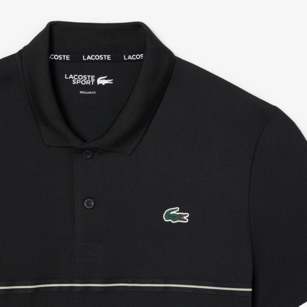 LACOSTEPolo"Regular Fit Ultra-Dry UPF50 Off Court Polo"color negro