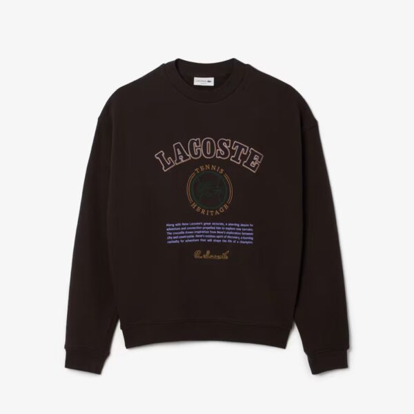 LACOSTESudadera logo color negro