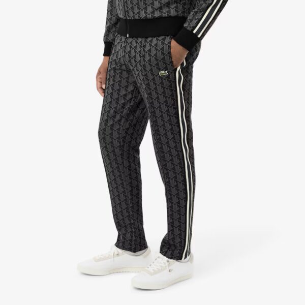 LACOSTEPantalon estampado negro-gris