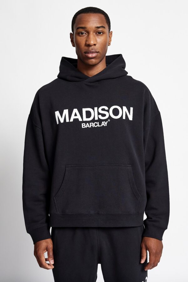 MADISON BARCLAYS Sudadera " OCEAN AV HOODIE " color negro