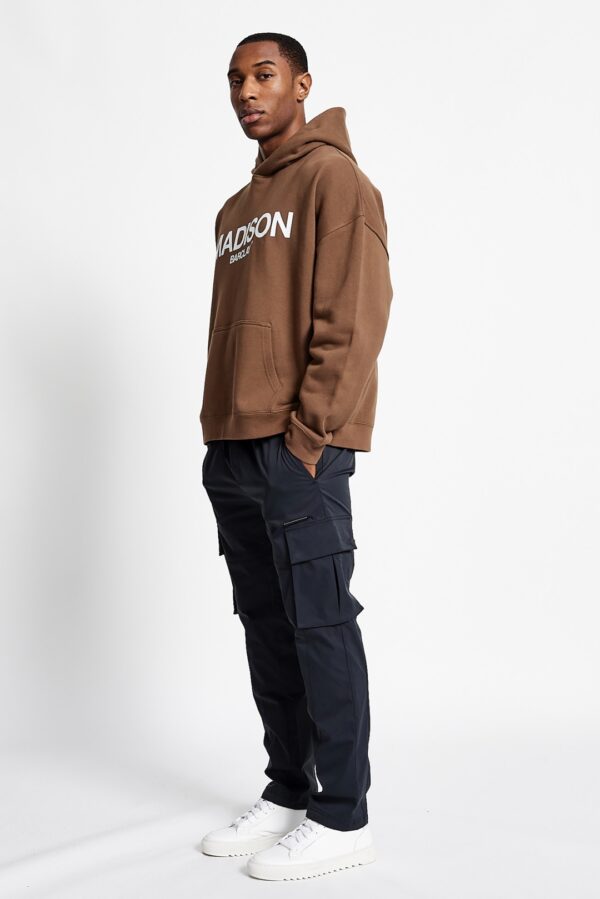 MADISON BARCLAYS Sudadera " OCEAN AV HOODIE " color marron