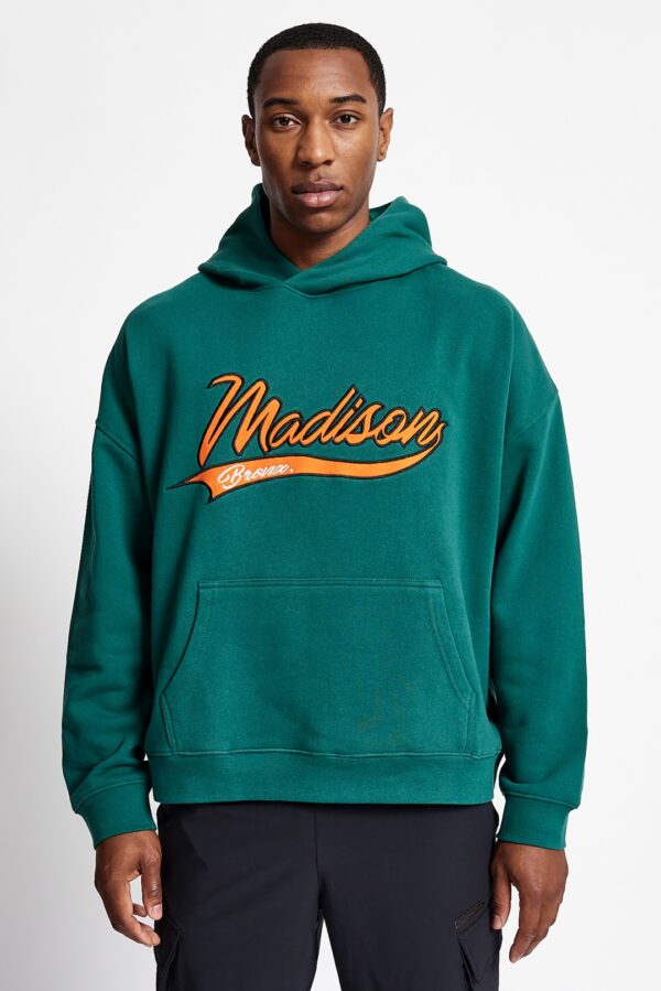 MADISON BARCLAYS Sudadera " STADIUM HOODIE " color verde