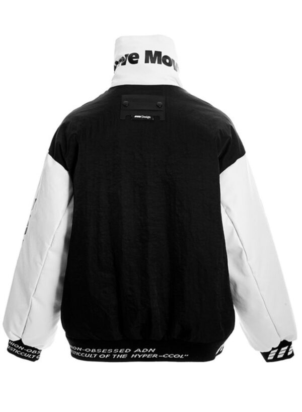 MOD WAVE MOVEMENTChaqueta"BICOLOR BOMBER"color negro