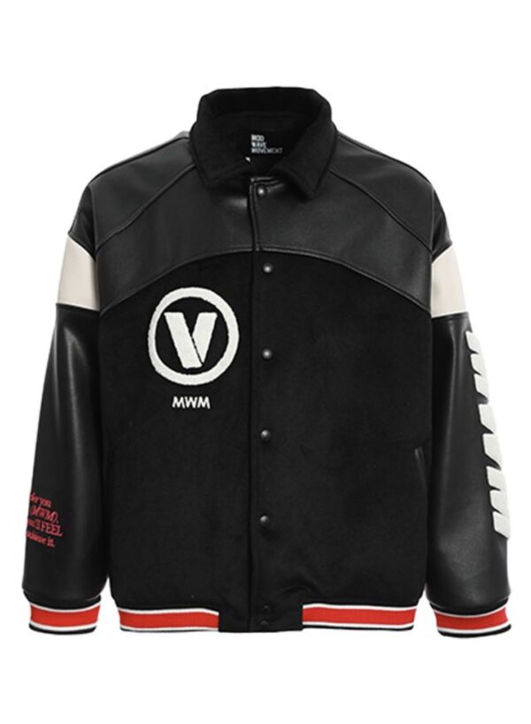 MOD WAVE MOVEMENTChaqueta"VANGUARD´S DOG BOMBER JACKET"color negro