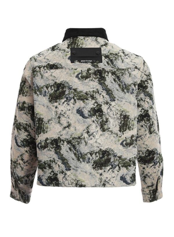 MOD WAVE MOVEMENTChaqueta"JACQUARD FABRIC JACKET"color beige