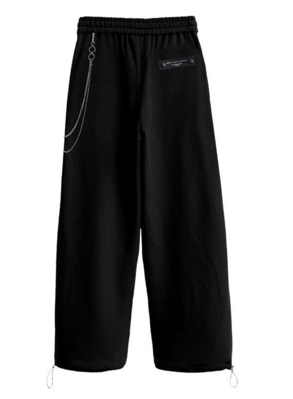 MOD WAVE MOVEMENTPantalon"DOUBLE CHAIN PANTS"color negro
