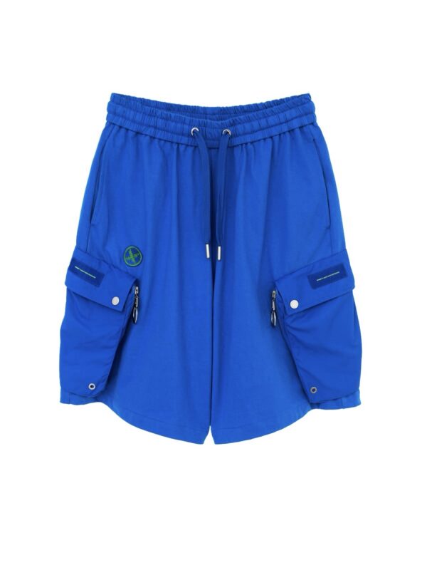 MOD WAVE MOVEMENT Bermuda " BLACK CAPSULE SHORTS " color azul