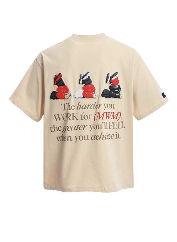 MOD WAVE MOVEMENTCamiseta"VANGUARD´S DOG T-SHIRT"color crudo