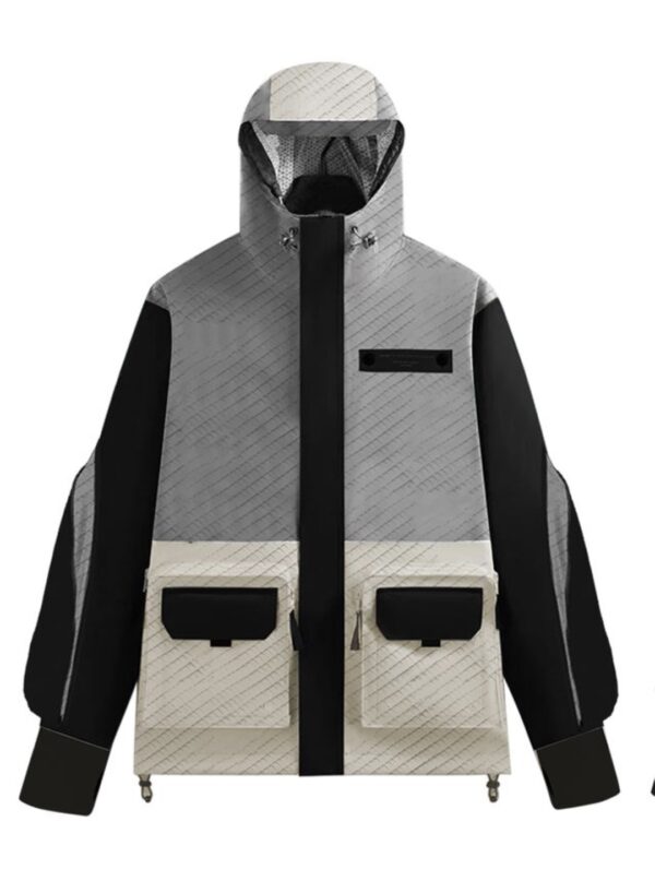 MOD WAVE MOVEMENTChaqueta"TECHNICAL JACKET WITH REMOVABLE LIGHTWEIGHT"color negro