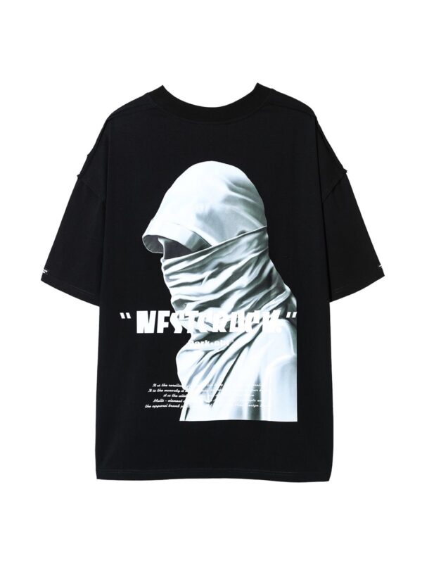 MOD WAVE MOVEMENT Camiseta " Nestrack And Wings " color negro
