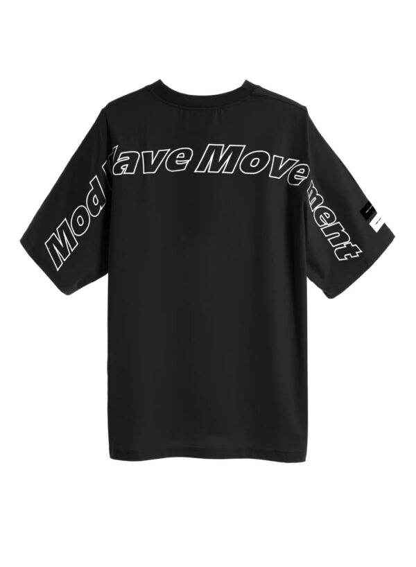MOD WAVE MOVEMENTCamiseta"Mod Wave Logo Regular Fit Tee"color negro