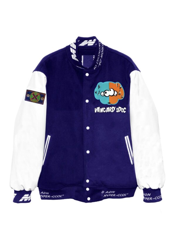 MOD WAVE MOVEMENT Chaqueta " VANGUARDS DOGS JACKET " color azul
