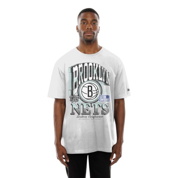 NEW ERACamiseta"M SPTCLAS SSTEE 2779 BRONET WHI"color blanco